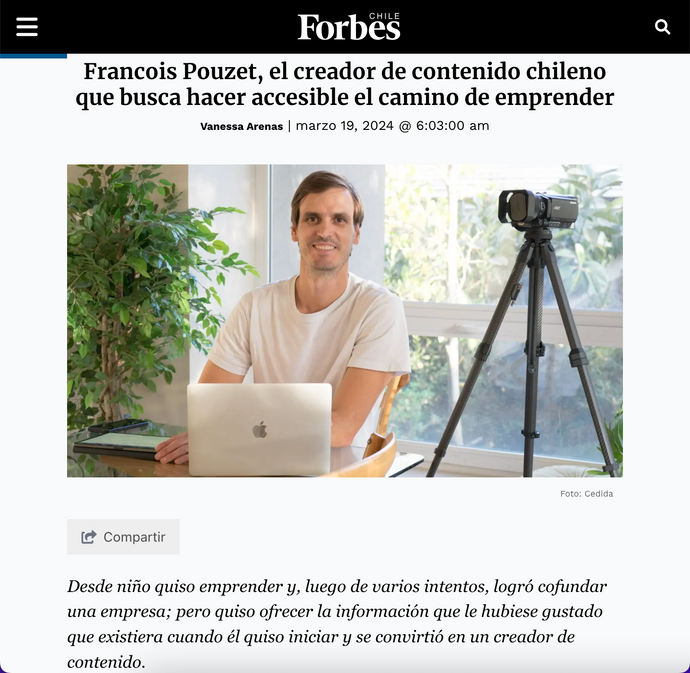 Entrevista en Forbes