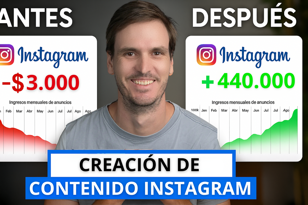 Curso Creación de Contenido para Instagram en Vivo